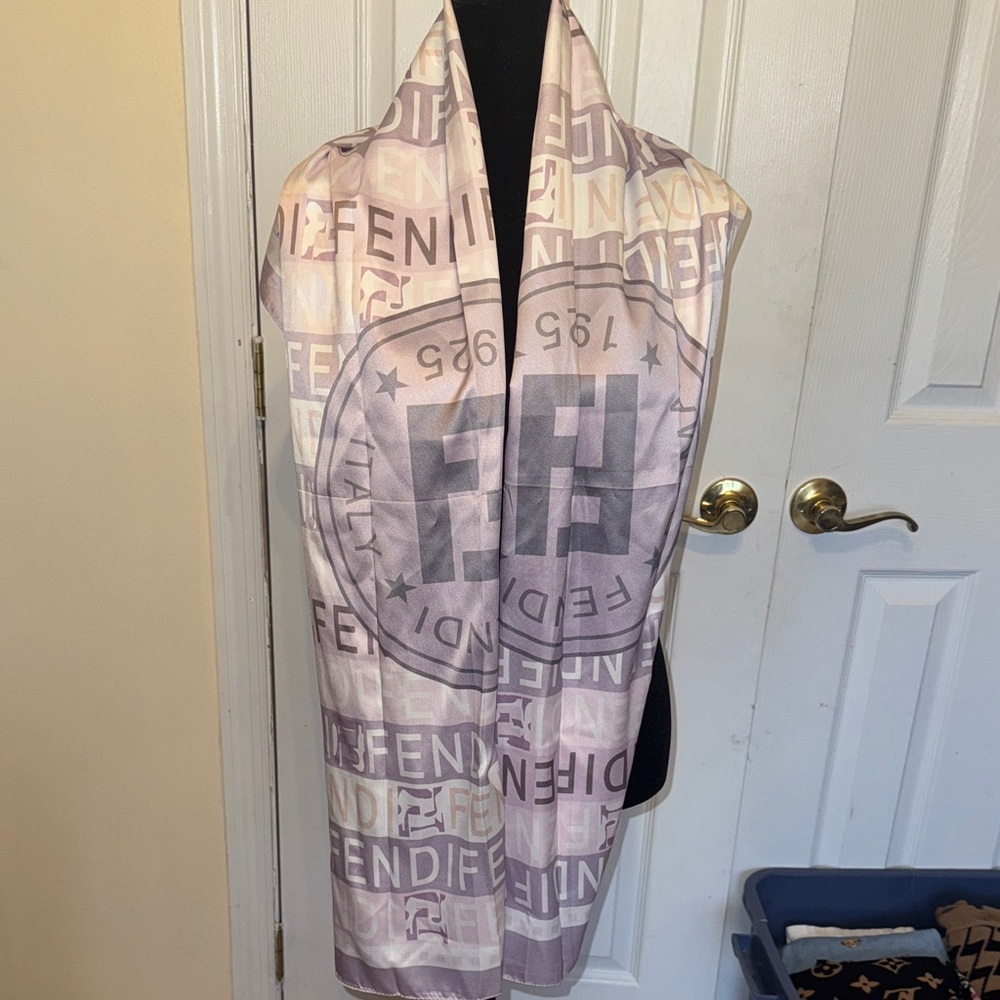 Pastel Silk Wrap - Picture 5 of 13